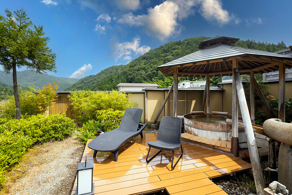 「貸切露天風呂のほほんの湯」/佳泉郷 井づつや (兵庫県/美方郡)