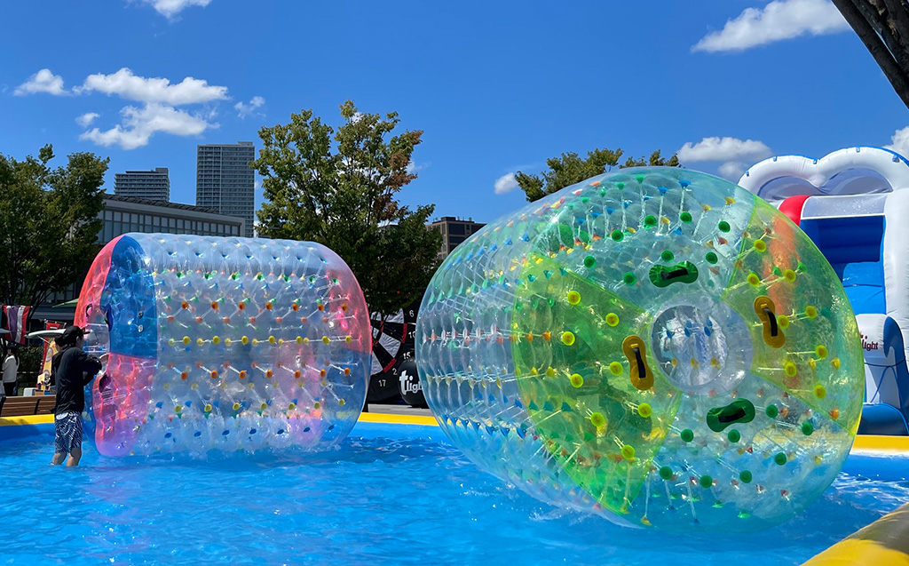 バルーンプール/安満遺跡公園ぽよじゃぶウォーターパーク2024（大阪府/高槻市）