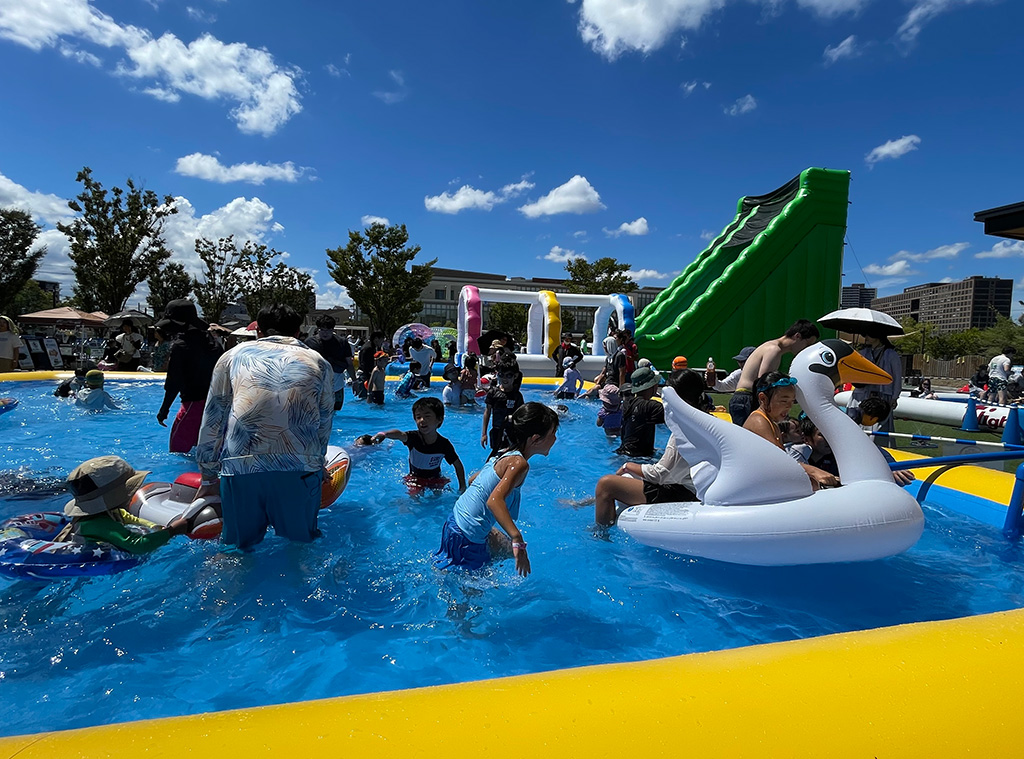 安満遺跡公園ぽよじゃぶウォーターパーク2024（大阪府/高槻市）