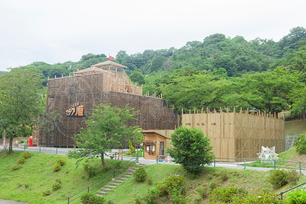 「立体迷路 カラクリ砦」/さがみ湖MORI MORI(神奈川県/相模原)