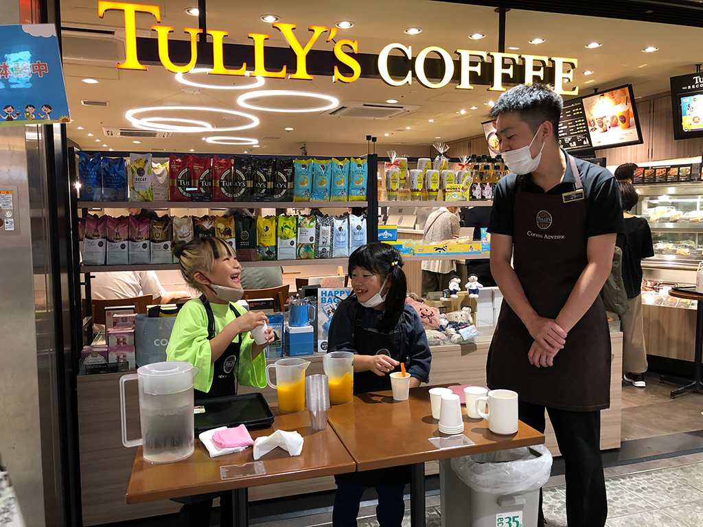 コーヒー屋さん/小田急のショッピングセンター おしごと体験イベント 2024(神奈川県/川崎市)