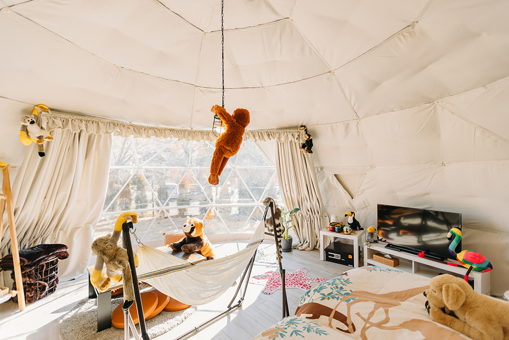 「アニマルルーム」/伊豆シャボテンビレッジ プチホテル（静岡県／伊東市）　