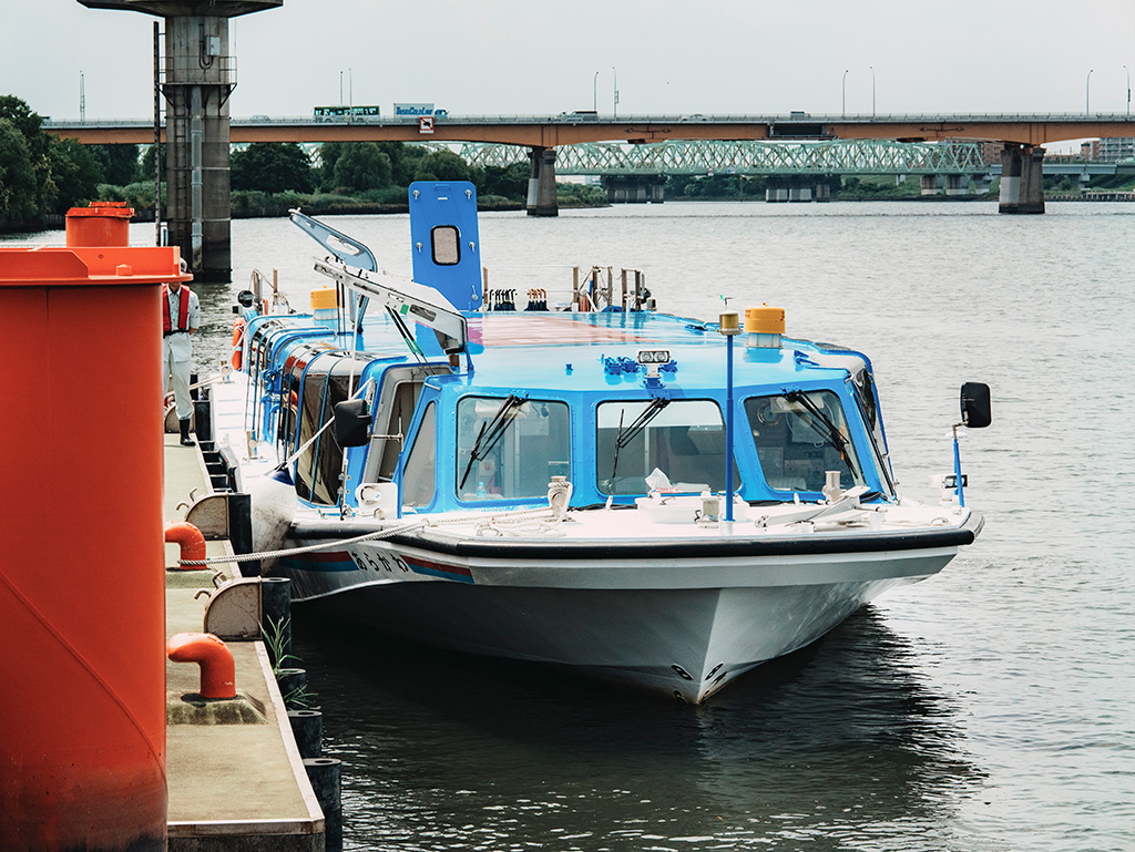 災害対策支援船あらかわ号