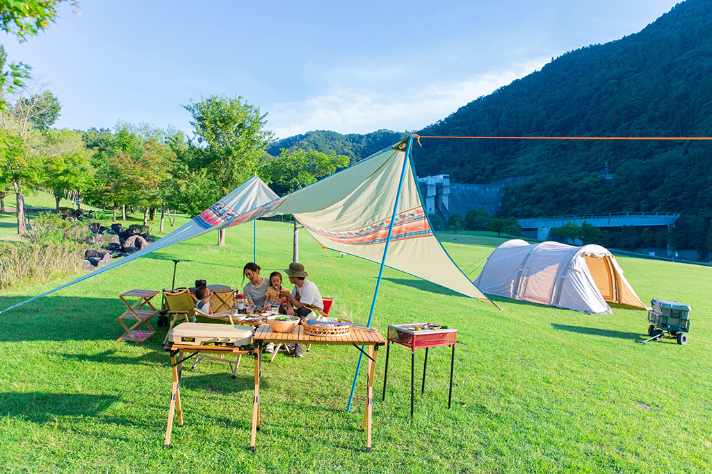 キャンプ場/道の駅 スプリングスひよし（京都府/南丹市）