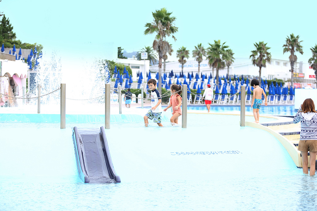 噴水こどもプール/大磯ロングビーチ（神奈川県/大磯町）