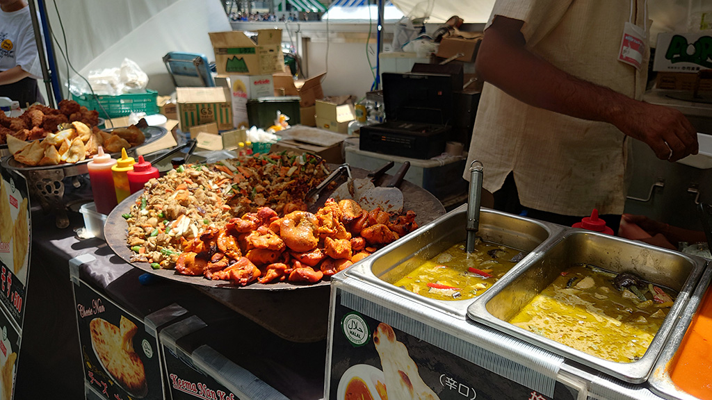 世界各国の料理/水かけまつり＆ワールドフェスタ（埼玉県/さいたま市）