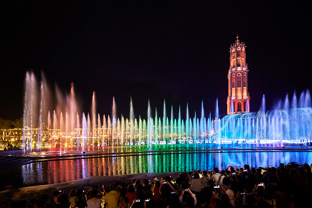 音楽噴水ショー「ウォーターマジック」/ハウステンボス（長崎県/佐世保市）