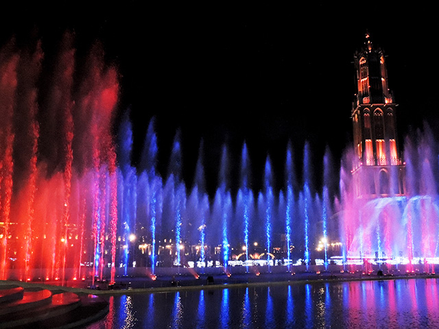 音楽噴水ショー「ウォーターマジック」/ハウステンボス（長崎県/佐世保市）