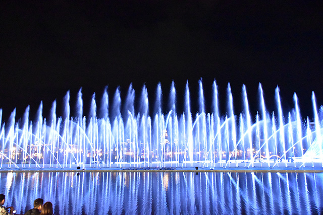 音楽噴水ショー「ウォーターマジック」/ハウステンボス（長崎県/佐世保市）