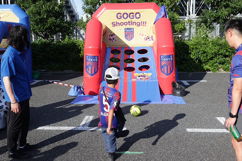イベントのキックターゲットⒸJ.LEAGUE