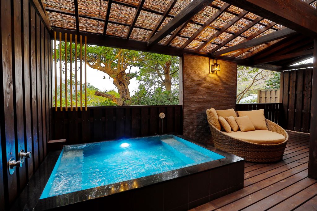 貸切露天風呂/貸切風呂の宿稲取赤尾ホテル海諷廊(静岡県/東伊⾖町)