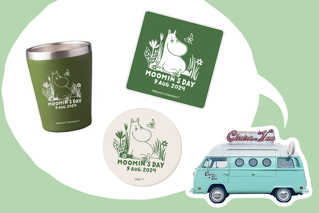 「ムーミンの日」限定!特別出店のキャラバンカー/ムーミンバレーパーク(埼玉県/飯能市)