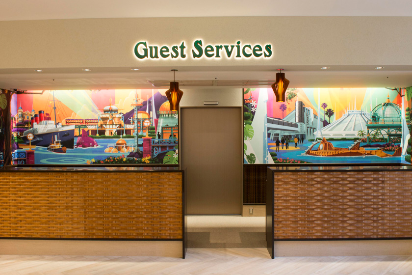 ゲストサービスカウンター/東京ディズニーセレブレーションホテル（千葉県/浦安市）