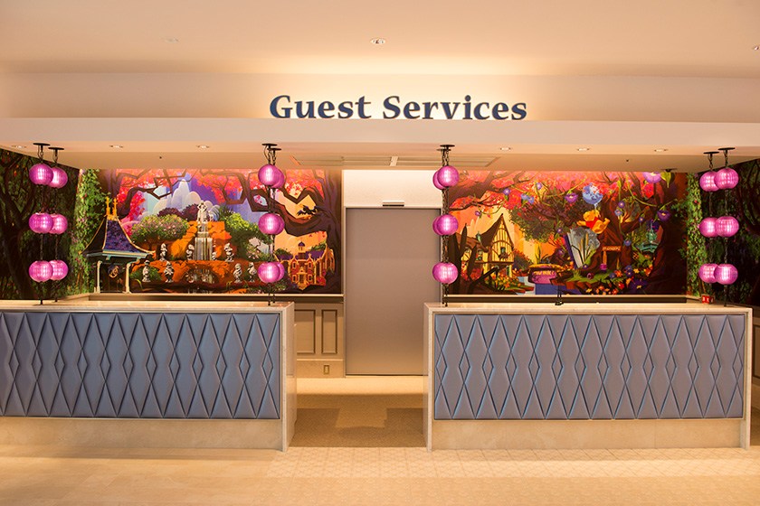 ウィッシュのゲストサービスデスク/東京ディズニーセレブレーションホテル（千葉県/浦安市）