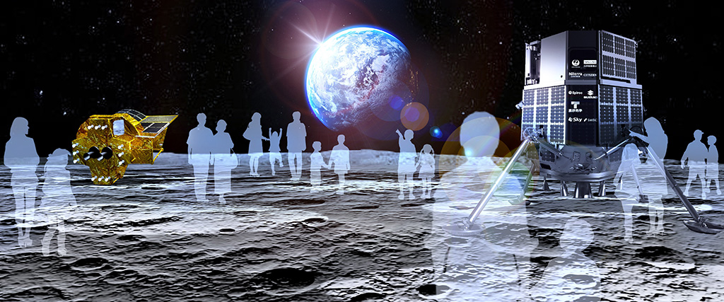 月面体験ができる「月面“ワンダー”フル空間」/月面ワンダー ～日本橋に月をつくってみた～（東京都）