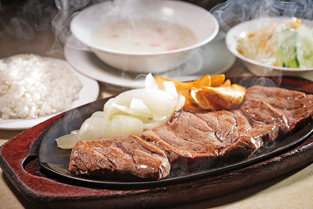 看板メニューのテンダーロインステーキ/ジャッキーステーキハウス　（沖縄県/那覇市）