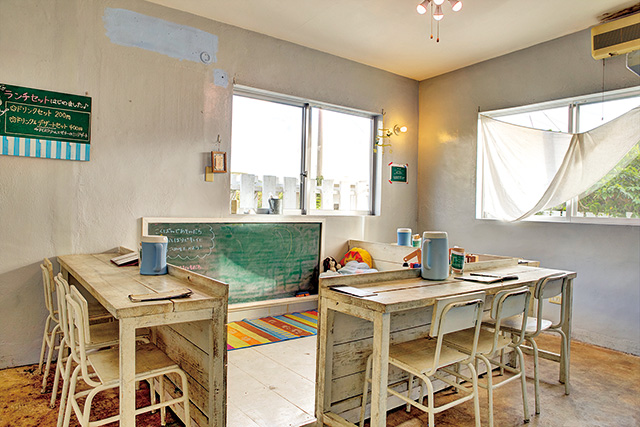 キッズスペースのある店内/琉京甘味 SANS SOUCI（沖縄県・北中城村）