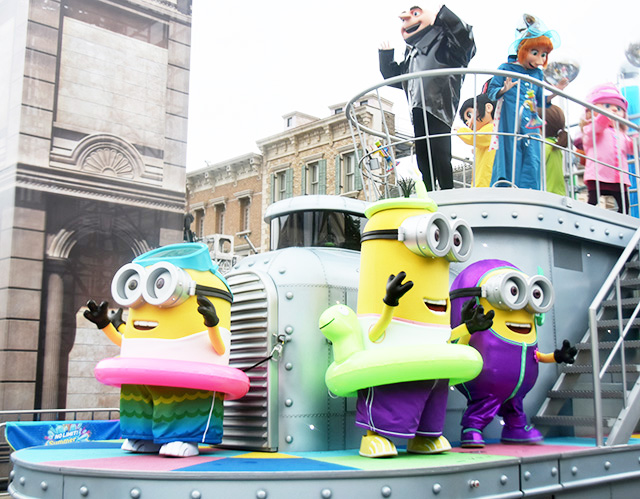 NO LIMIT！ サマー・スプラッシュ・パレードの様子/ユニバーサル・スタジオ・ジャパン（大阪府/大阪市）