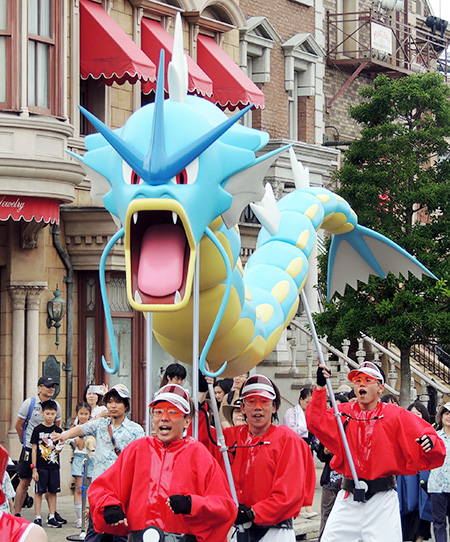 NO LIMIT！ サマー・スプラッシュ・パレードの様子/ユニバーサル・スタジオ・ジャパン（大阪府/大阪市）