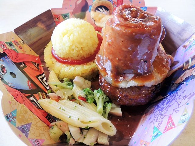 ルフィのもりもり！ 肉盛りプレート/ユニバーサル・スタジオ・ジャパン（大阪府/大阪市）