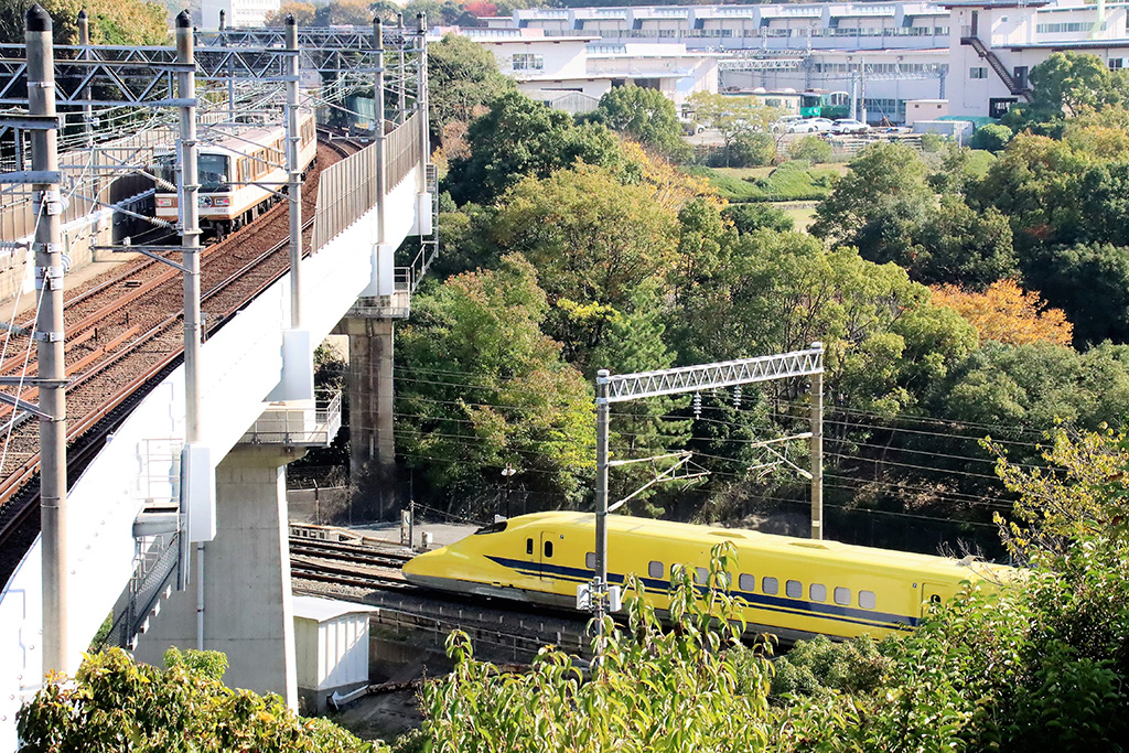 ドクターイエローが見られる公園/神戸総合運動公園(兵庫県/神戸市)