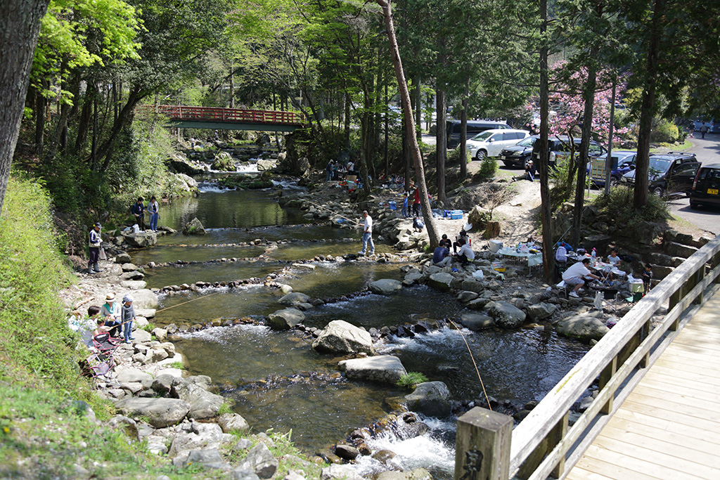 神越渓谷マス釣り場(愛知県/豊田市)