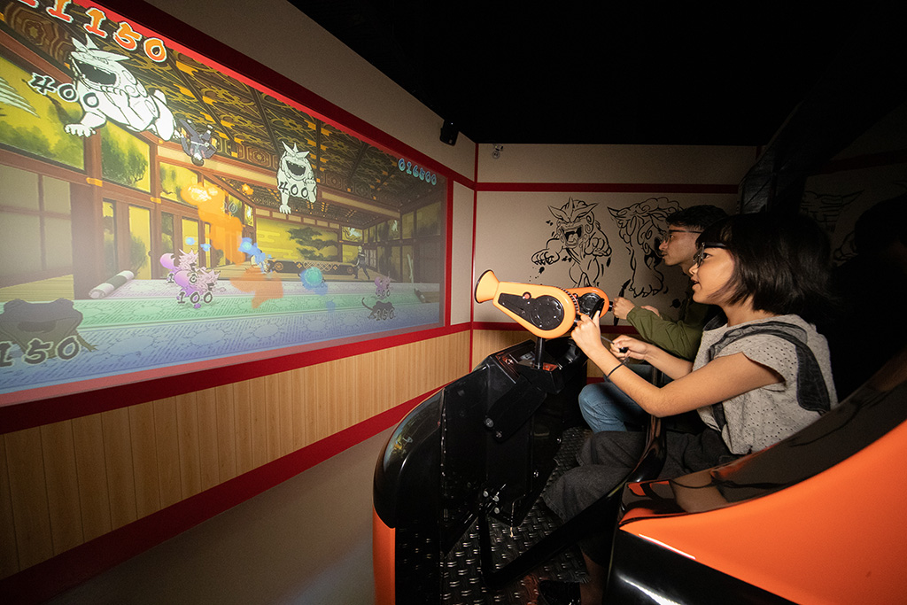 3Dシューティングライド 科学忍具道場/富士急ハイランド(山梨県/富士吉田市)