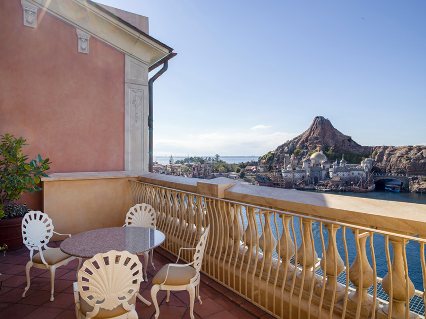 ポルト・パラディーゾ・サイド_テラスルーム（ハーバービュー）/東京ディズニーシー・ホテルミラコスタ（千葉県/浦安市）