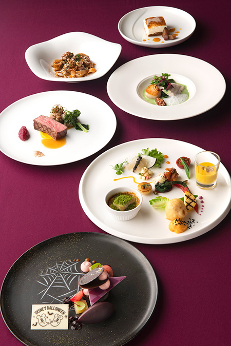 レストラン「ベッラヴィスタ・ラウンジ」のディナーコースイメージ/東京ディズニーシー・ホテルミラコスタ（千葉県/浦安市）