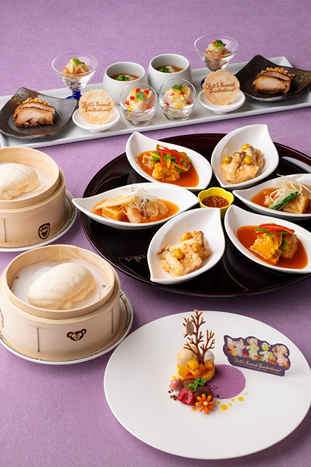 レストラン「シルクロードガーデン」のダッフィー＆フレンズのフォールズ・サウンド・インビテーションカントニーズランチ」/東京ディズニーシー・ホテルミラコスタ（千葉県/浦安市）