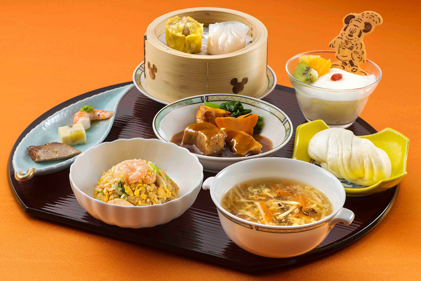 レストラン「シルクロードガーデン」の「リトルエンペラ―ズ・セット」/東京ディズニーシー・ホテルミラコスタ（千葉県/浦安市）