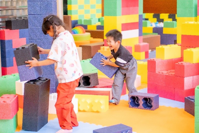 「キッズプレイランド」/つがいけアウトドアビレッジ「サイクルパーク」（長野県/小谷村）