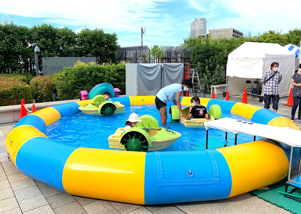 エアリー遊具/東京スカイツリータウン 水遊び遊具設置(東京都/墨田区)