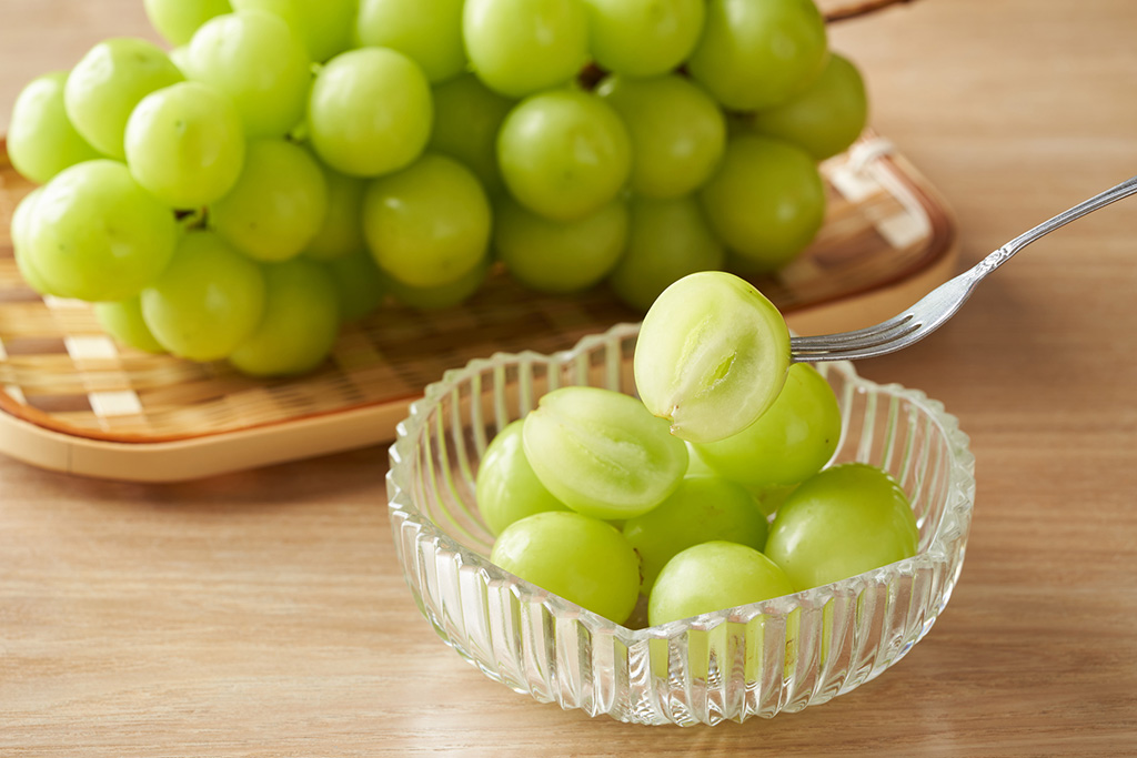 シャインマスカット（イメージ）│岡山県の特産品「ぶどう」