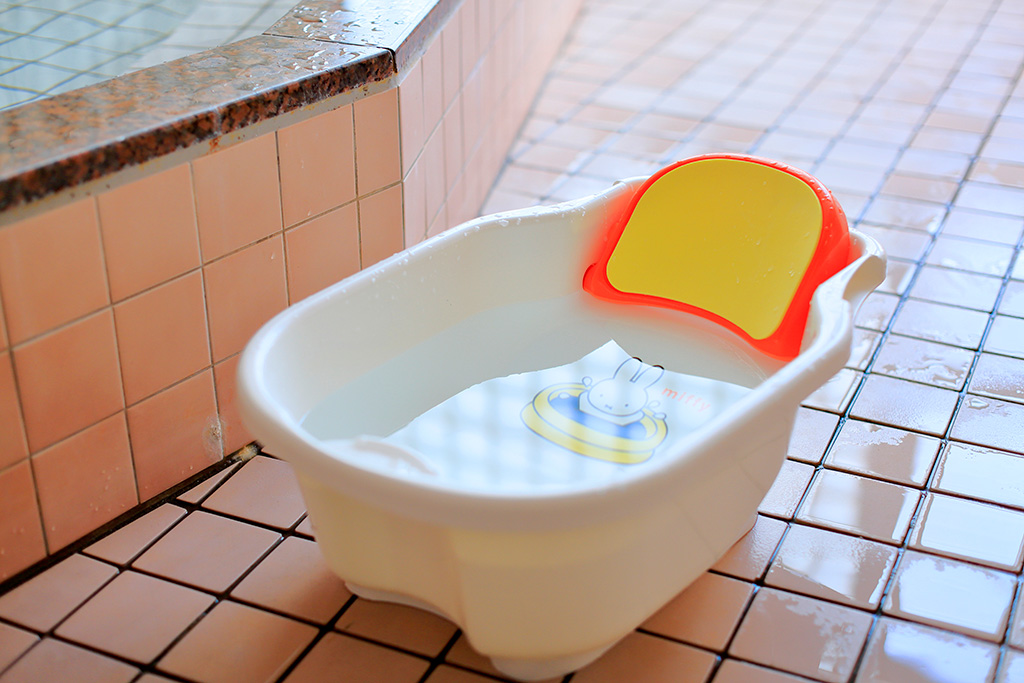 大浴場にあるベビーバス/エスカル横浜（神奈川県/横浜市）