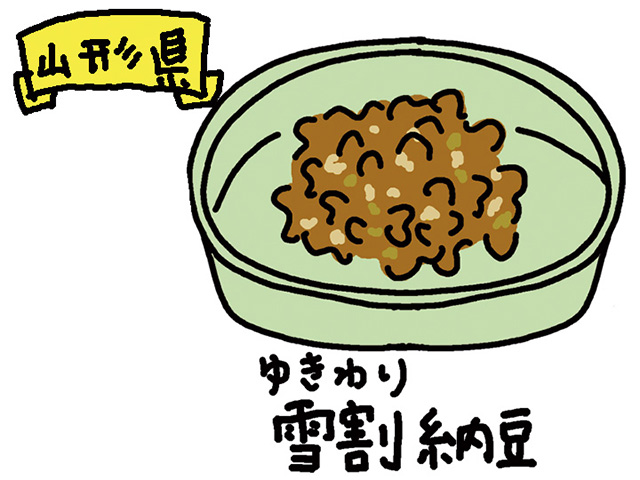 山形県「雪割納豆」/日本全国の発酵食品
