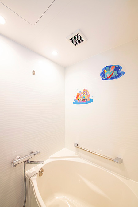 シャワーヘッドは取り外し可能／東京ディズニーセレブレーションホテル（千葉県/浦安市）