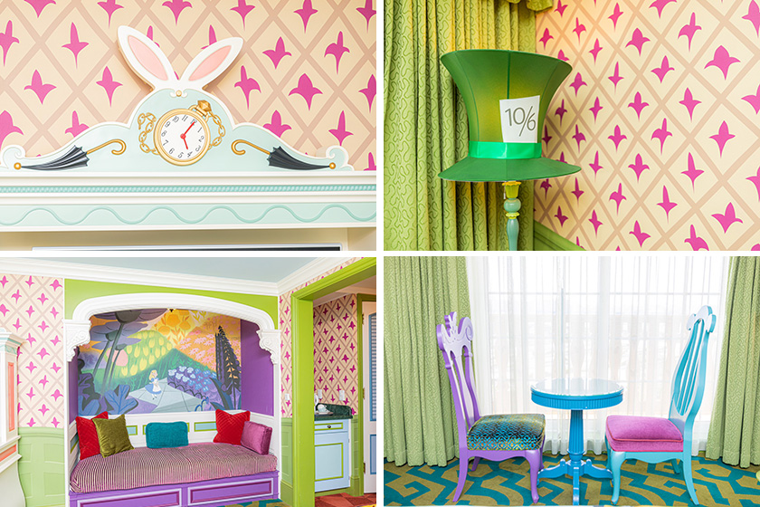 ディズニーふしぎの国のアリスルーム/東京ディズニーランドディズニーホテル（千葉県/浦安市）