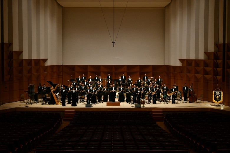 海上自衛隊東京音楽隊による生演奏