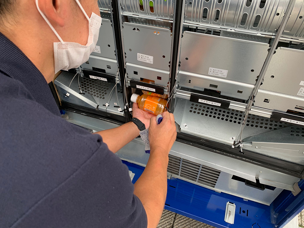 緊急時飲料提供ベンダー体験/南町田グランベリーパーク みんなで学ぼう!まちの防災2024(東京都/町田市)