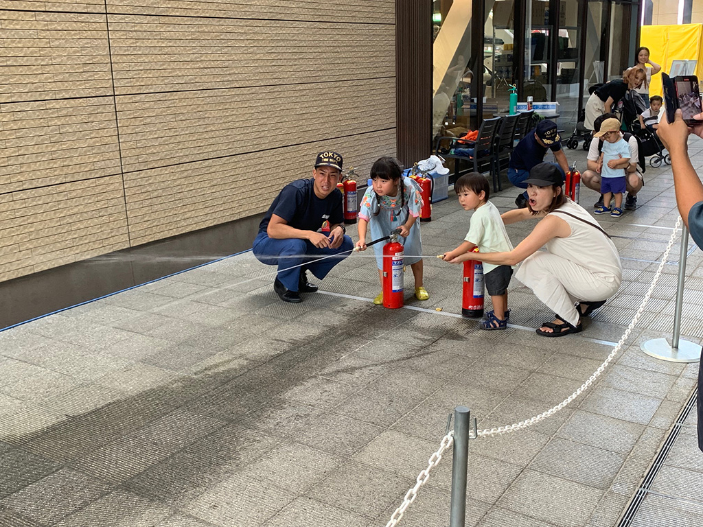 防災体験/南町田グランベリーパーク みんなで学ぼう!まちの防災2024(東京都/町田市)