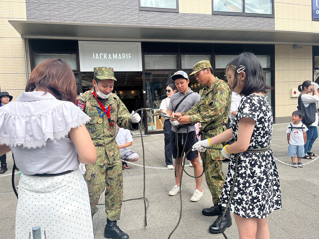 自衛隊防災活動展/南町田グランベリーパーク みんなで学ぼう!まちの防災2024(東京都/町田市)