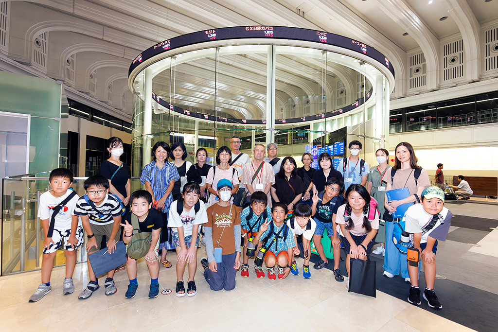 東京証券取引所×るるぶKids限定イベント 親子経済教室
