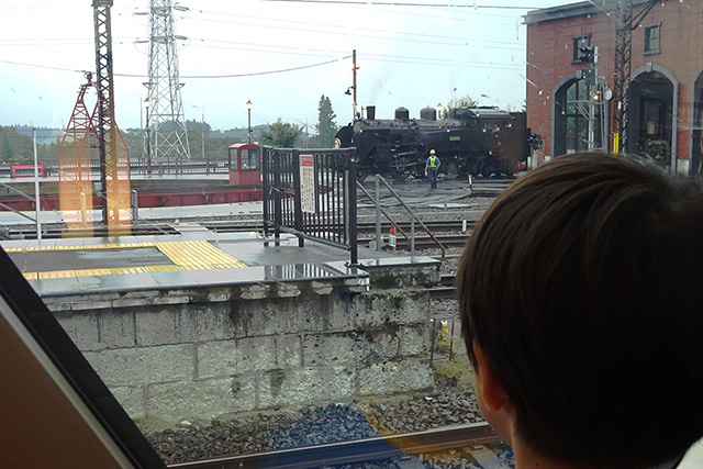 車窓からの眺め│スペーシアX「コックピットスイート」/東武鉄道(東京都)