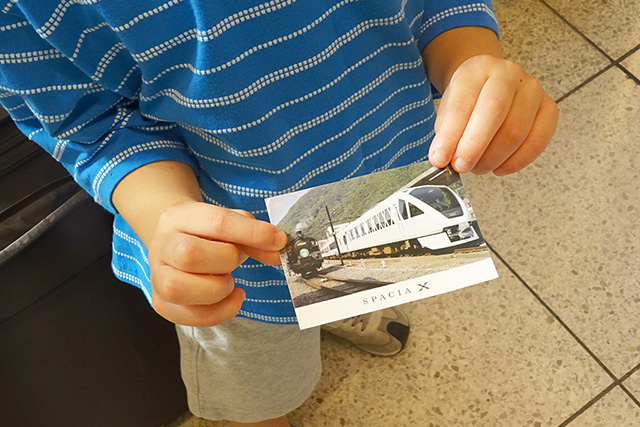 オリジナルステッカー│スペーシアX「コックピットスイート」体験レポ/東武鉄道(東京都)