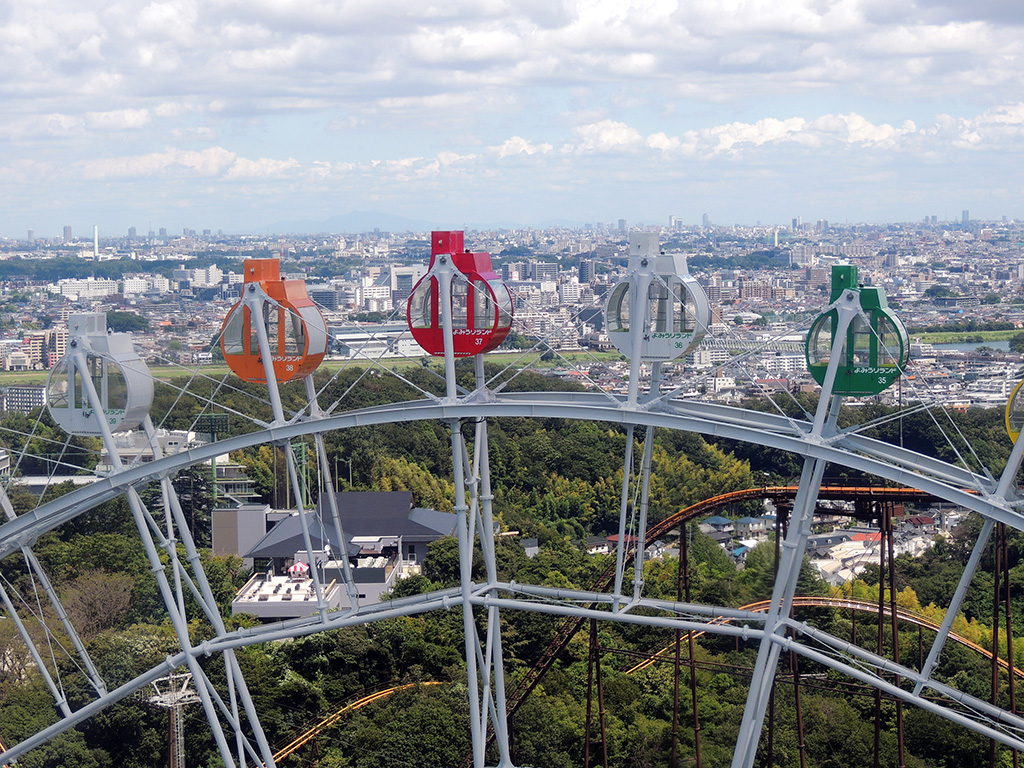 「Sky-Go-LAND」のゴンドラ/よみうりランド（東京都/稲城市）