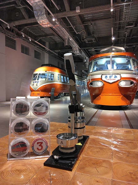 【ロマンスカーミュージアム】ロマンスカー缶バッジ作り/世田谷鉄道フェスタ(東京都/世田谷区)