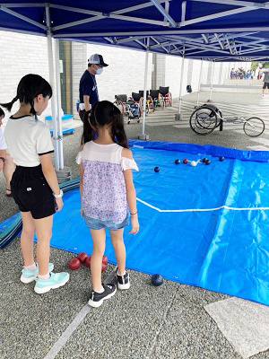 パラスポーツ「ボッチャ」体験/GREEN PLAY PARK（グリーンプレイパーク）（東京都/新宿区）