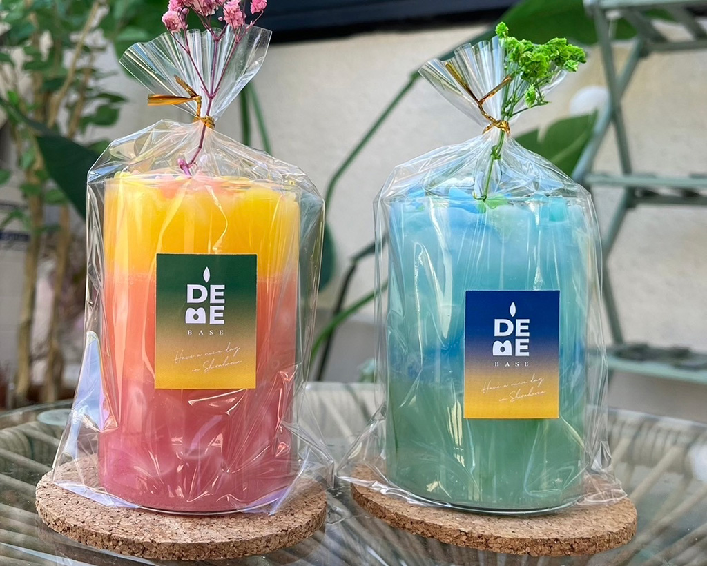 「アロマキャンドルワークショップ」/星降る洞窟ナイトウォーク（和歌山県/白浜町）