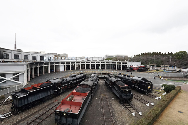 扇形車庫/京都鉄道博物館（京都府/京都市）